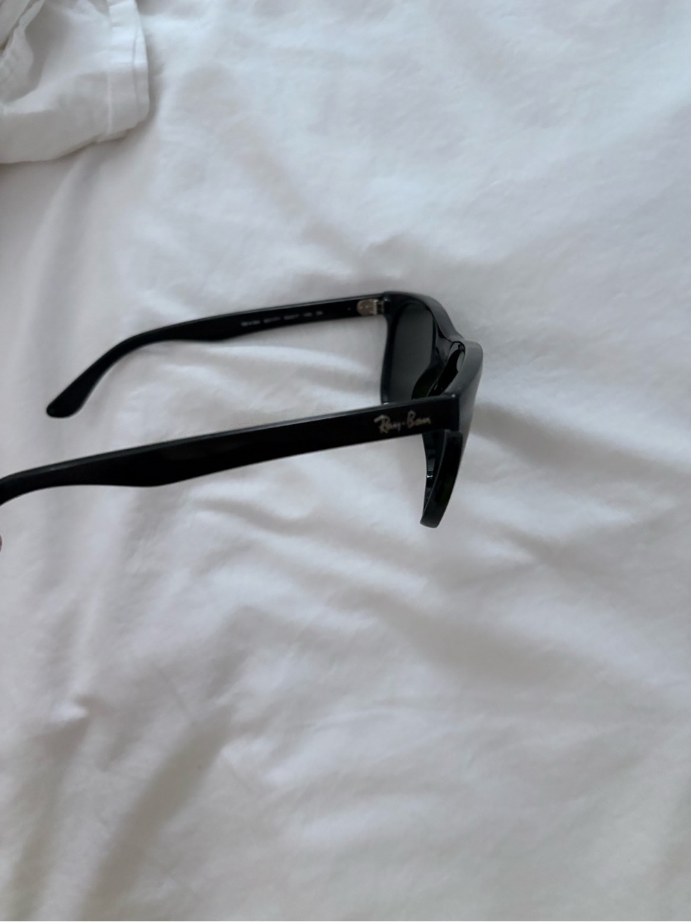 Ray-Ban Black Frame Sunglasses with Dark Lenses - Picture 3 of 4